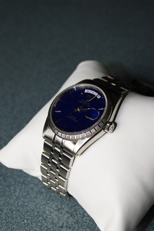 PRE OWNED-Tudor Prince Date – Rare Blue Dial - 35mm SOLD