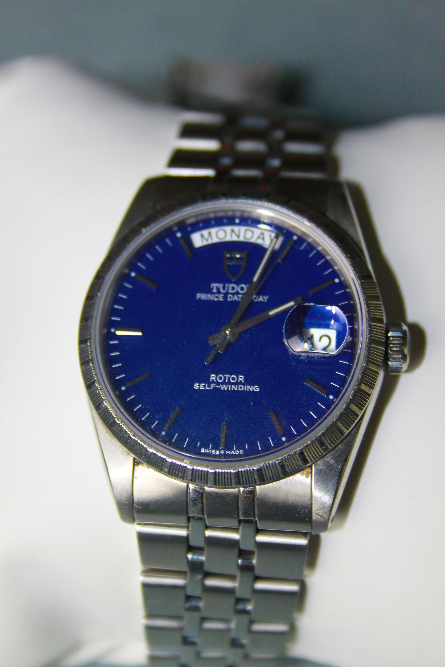 PRE OWNED-Tudor Prince Date – Rare Blue Dial - 35mm SOLD