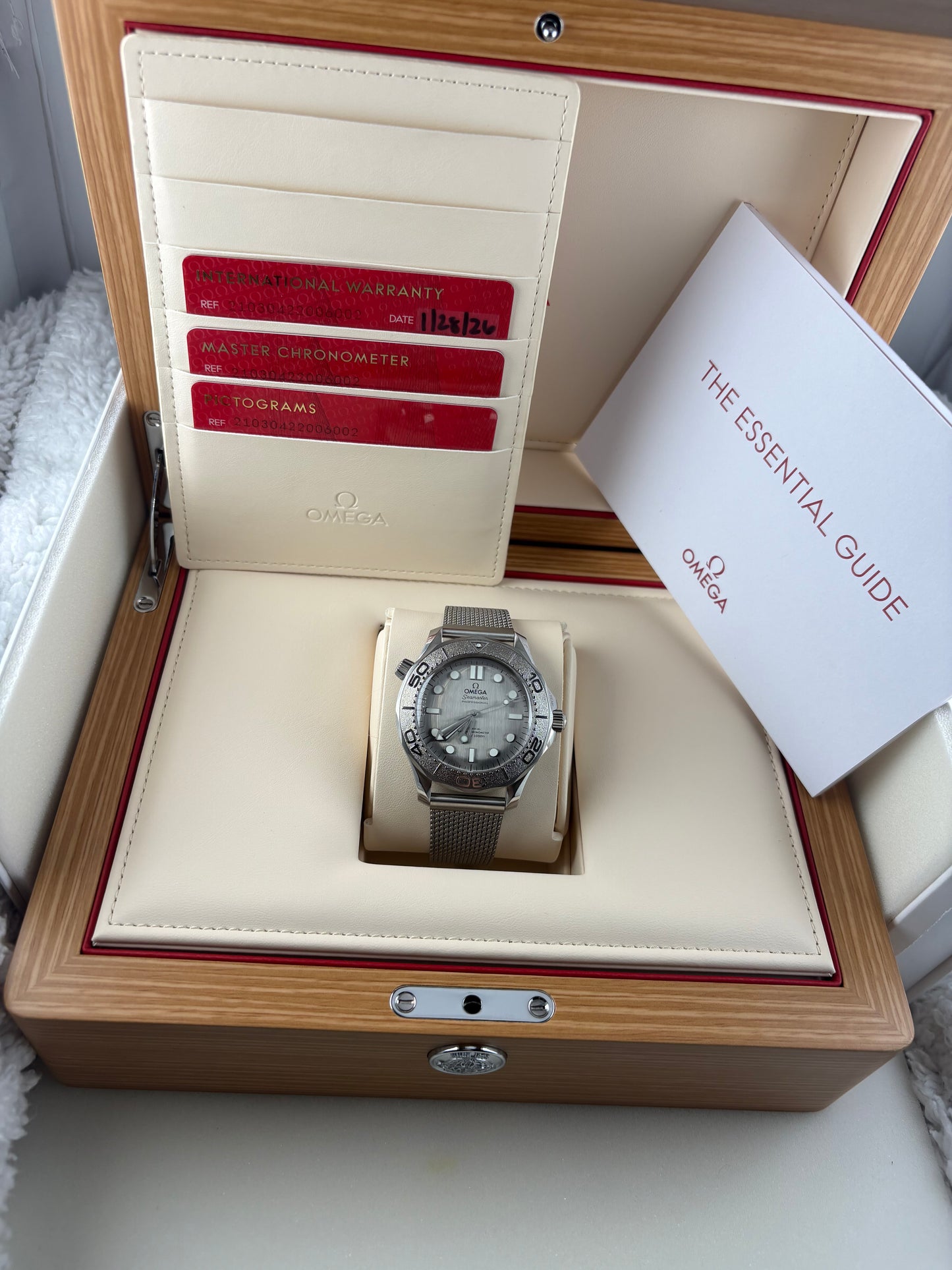 Pre-Owned 2026-Omega Seamaster Diver 300M "Titanium Bezel" – Ref. 210.30.42.20.06.002