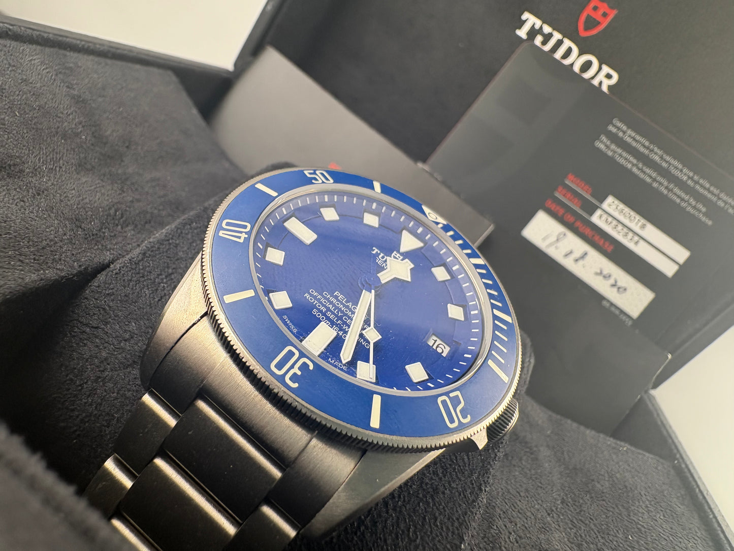 PRE OWNED-2020 Tudor Pelagos 25600TB - FULL SET SOLD