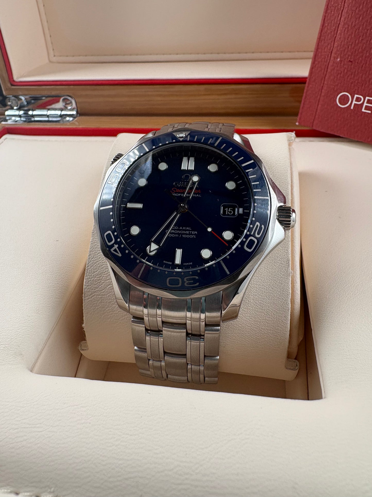 PRE OWNED-Omega Seamaster Diver 300M Ceramic Ref. 212.30.41.20.03.001- FULL SET- SOLD!