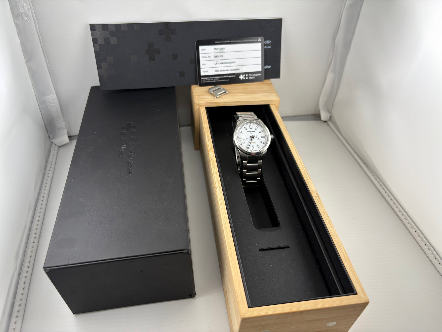 Christopher Ward C63 Sealander Automatic – White Dial (2021) SOLD!