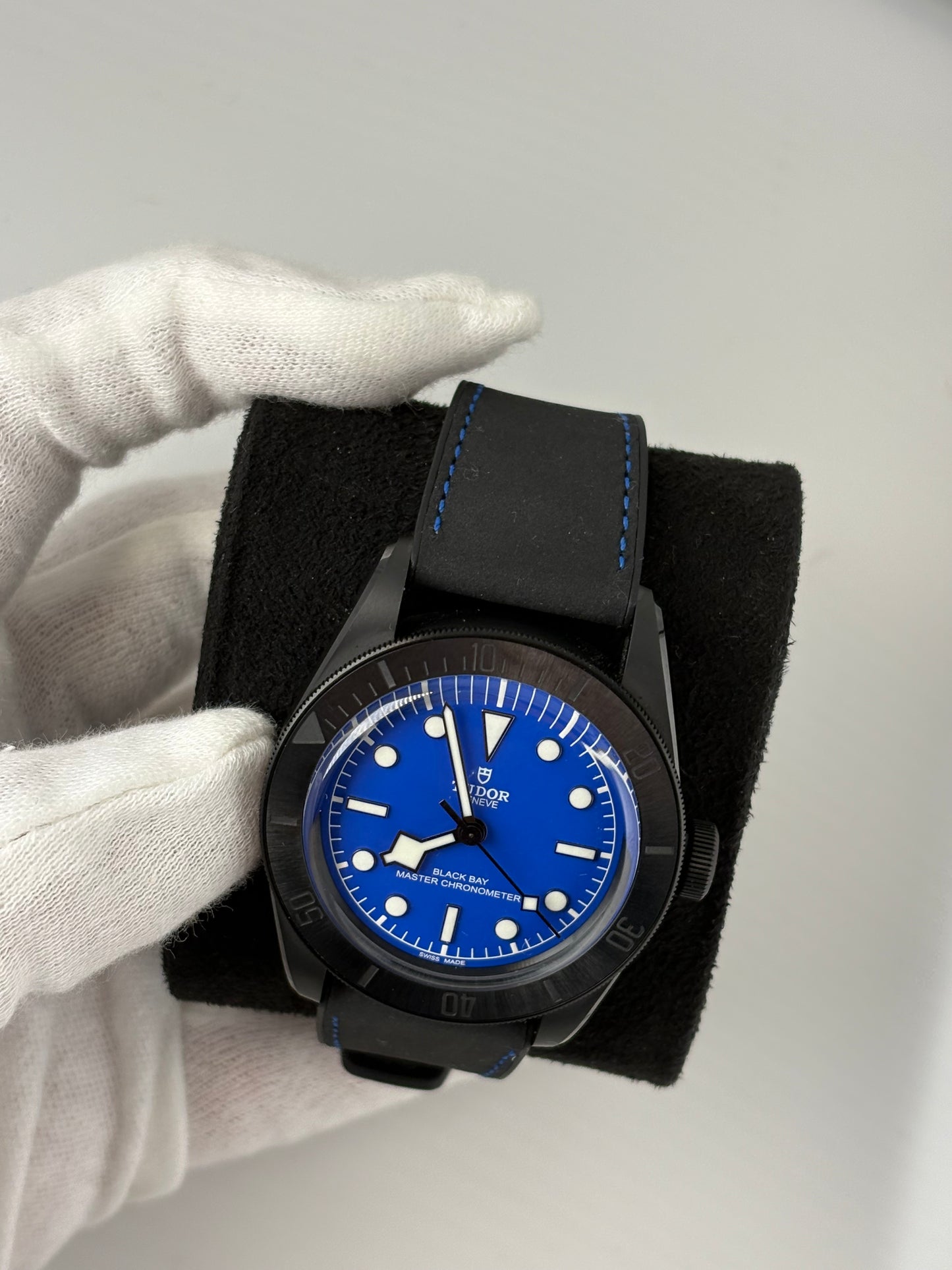 PRE OWNED-Tudor Black Bay Ceramic "Blue Dial" – Ref. 79210 (2025)