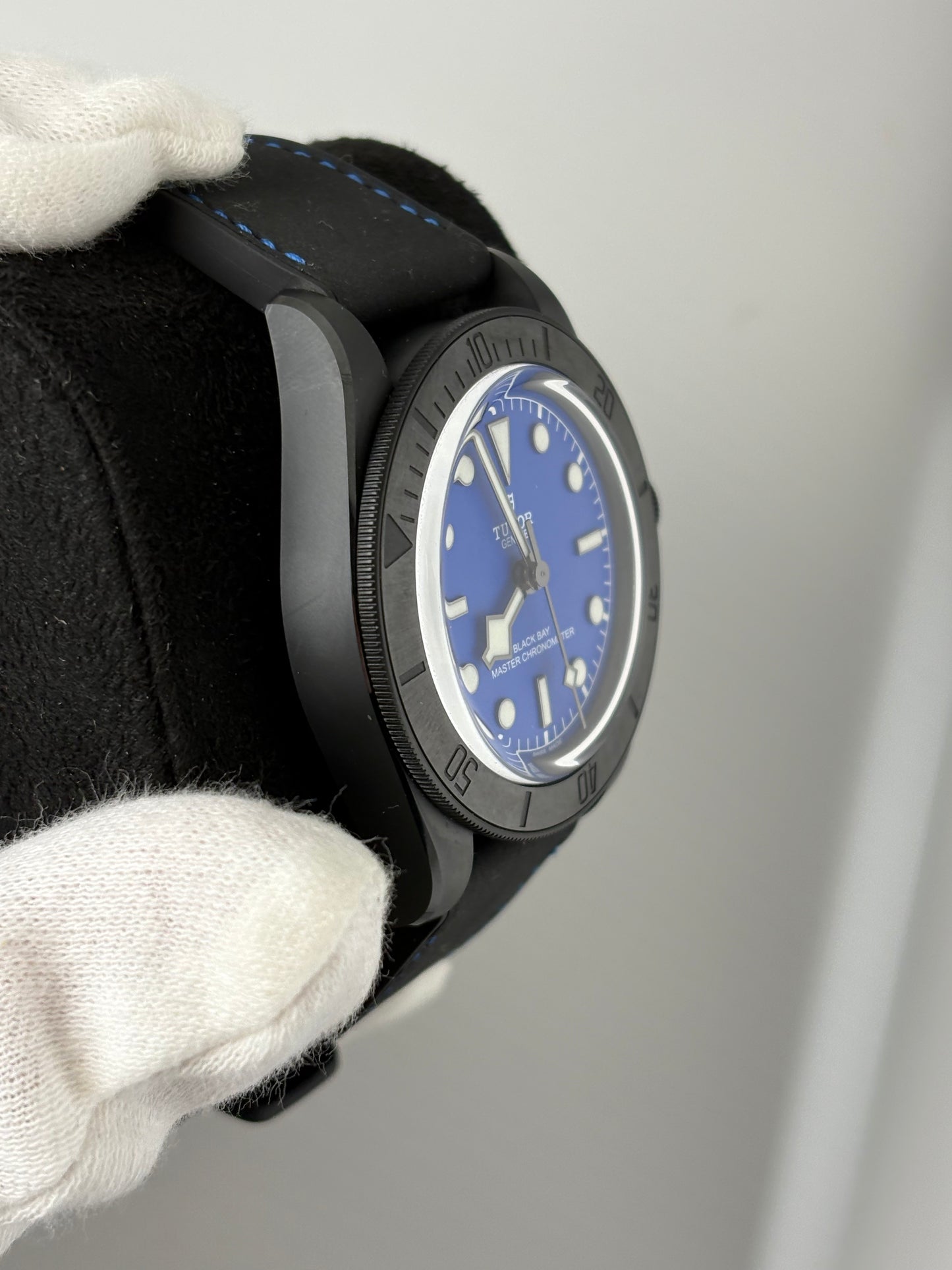 PRE OWNED-Tudor Black Bay Ceramic "Blue Dial" – Ref. 79210 (2025)