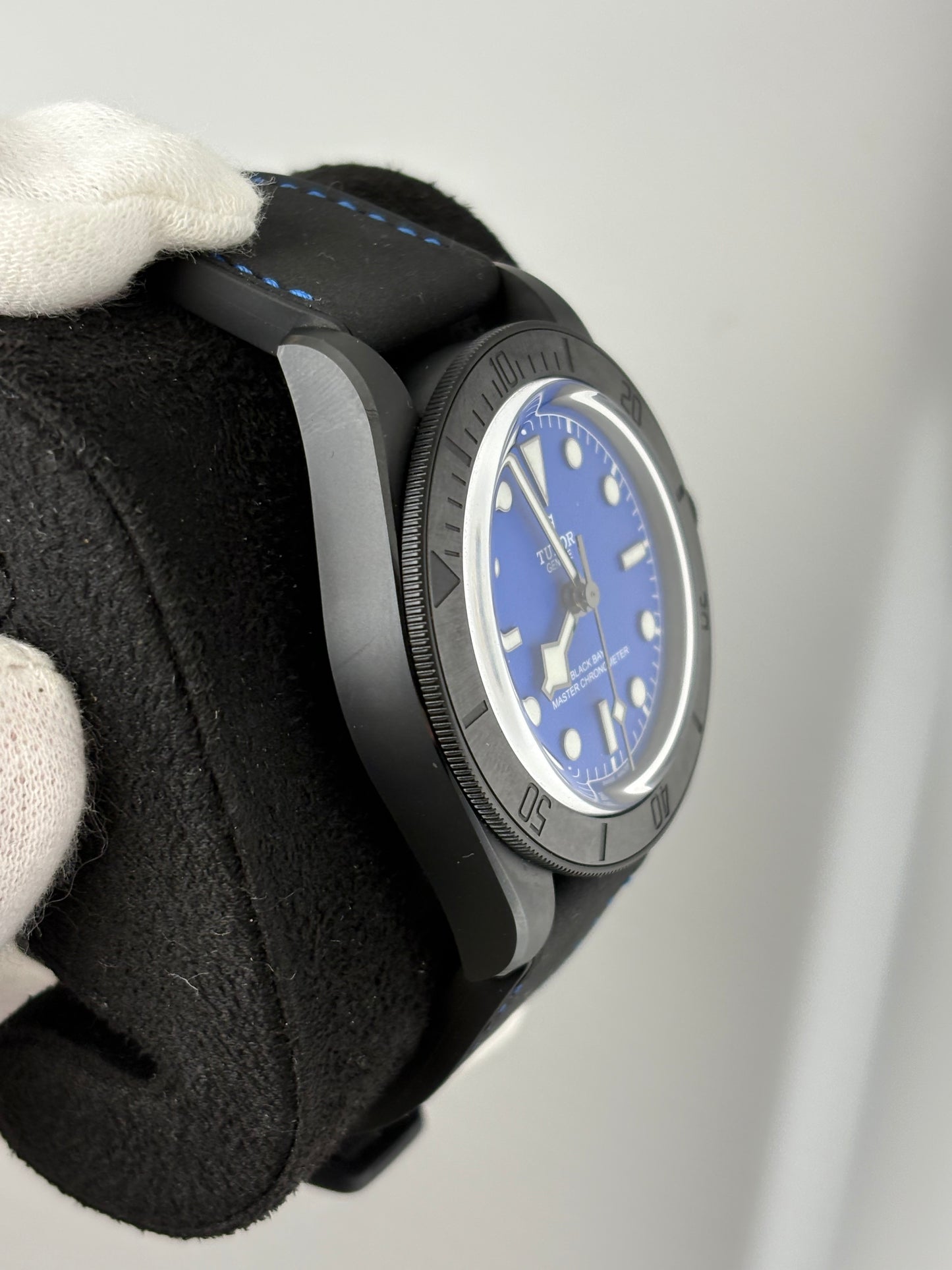 PRE OWNED-Tudor Black Bay Ceramic "Blue Dial" – Ref. 79210 (2025)