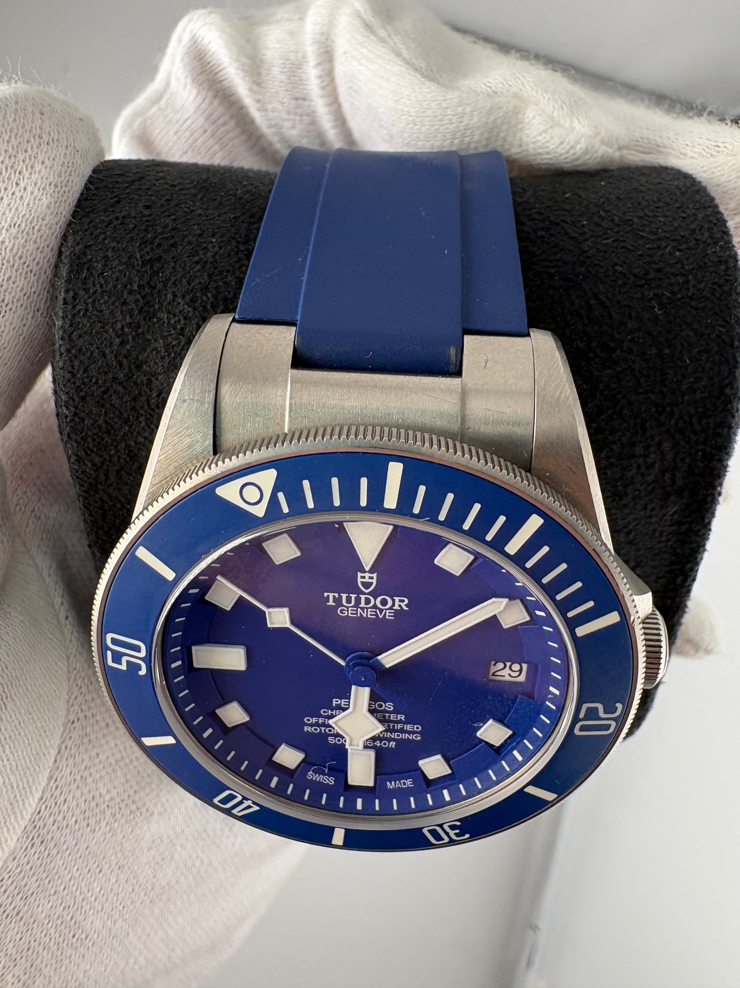 PRE OWNED-Tudor Pelagos 42mm "Blue Dial" – Ref. 25600TB (2021)
