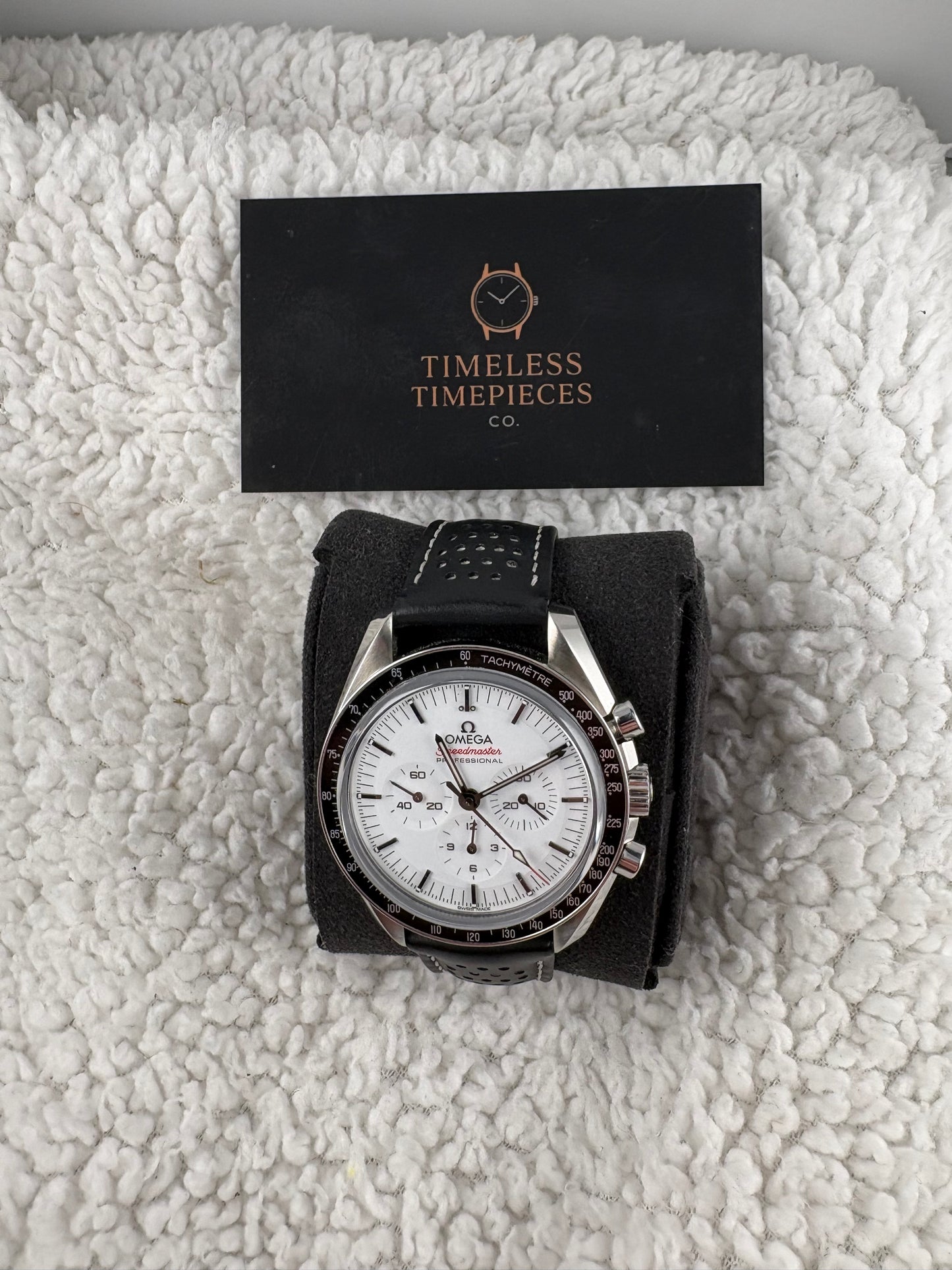 Pre-Owned 2025 Omega Speedmaster Moonwatch Professional White Dial – Ref. 310.32.42.50.04.002