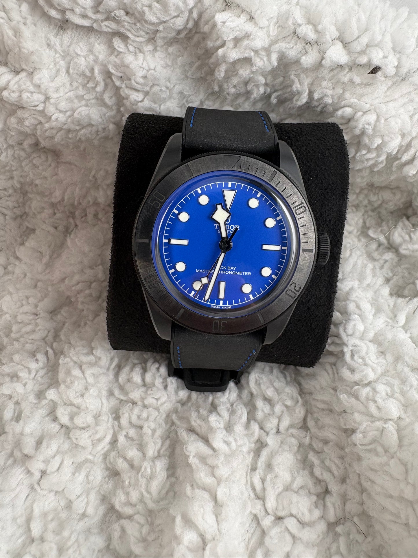 PRE OWNED-Tudor Black Bay Ceramic "Blue Dial" – Ref. 79210 (2025)