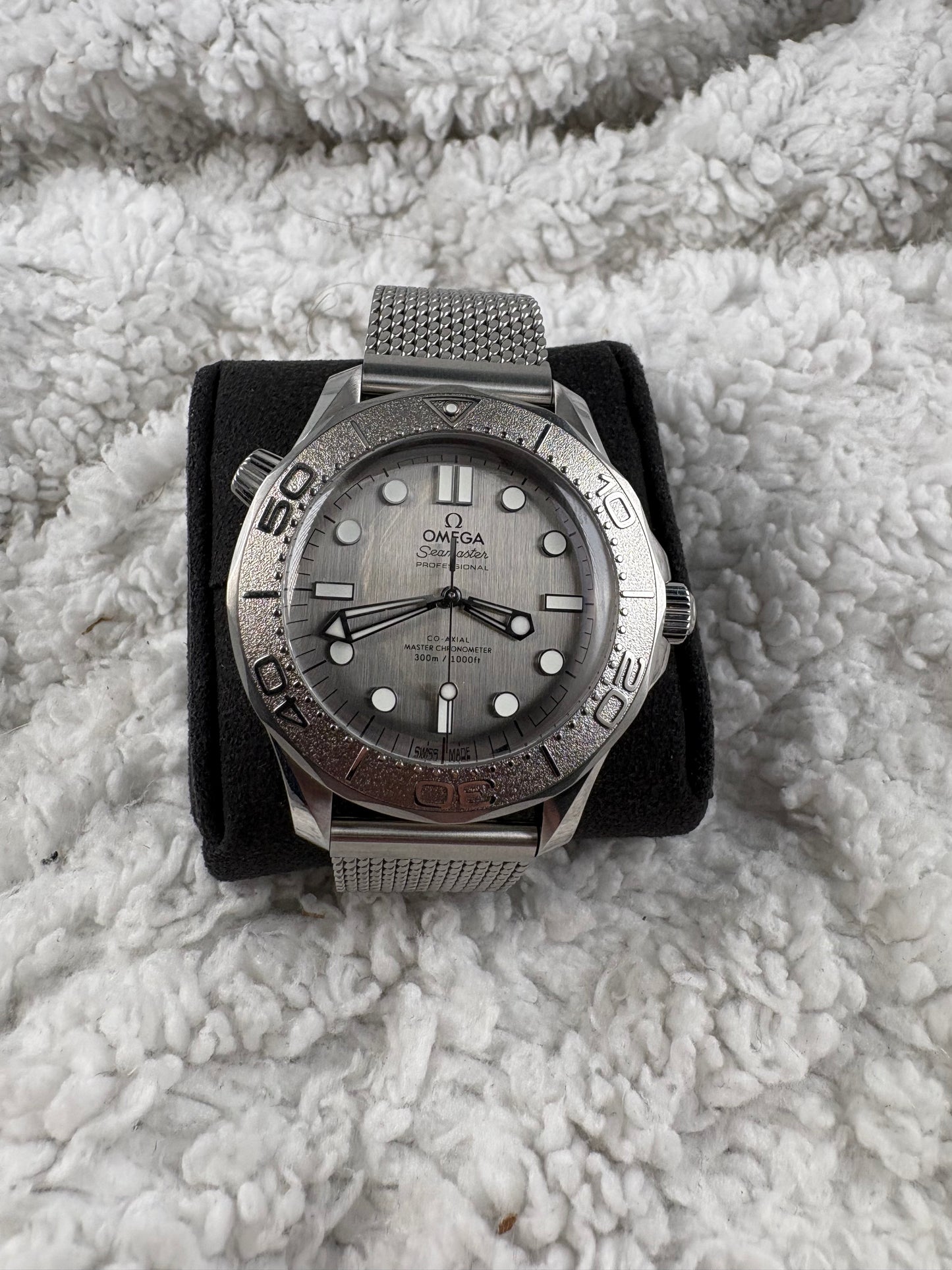 Pre-Owned 2026-Omega Seamaster Diver 300M "Titanium Bezel" – Ref. 210.30.42.20.06.002