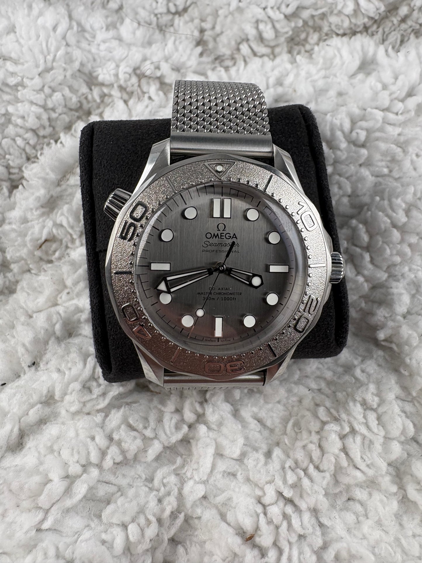 Pre-Owned 2026-Omega Seamaster Diver 300M "Titanium Bezel" – Ref. 210.30.42.20.06.002
