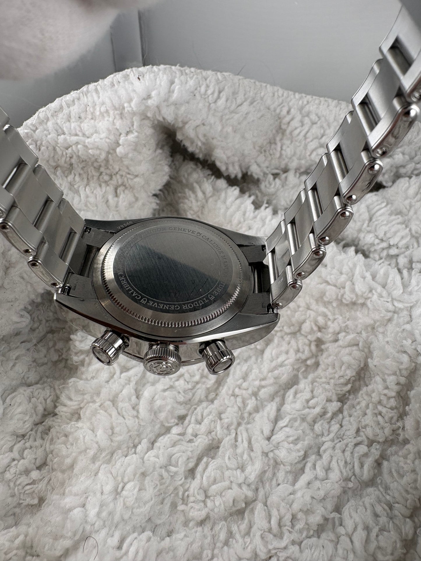 Pre-Owned 2021 Tudor Black Bay Panda Chrono 79360N
