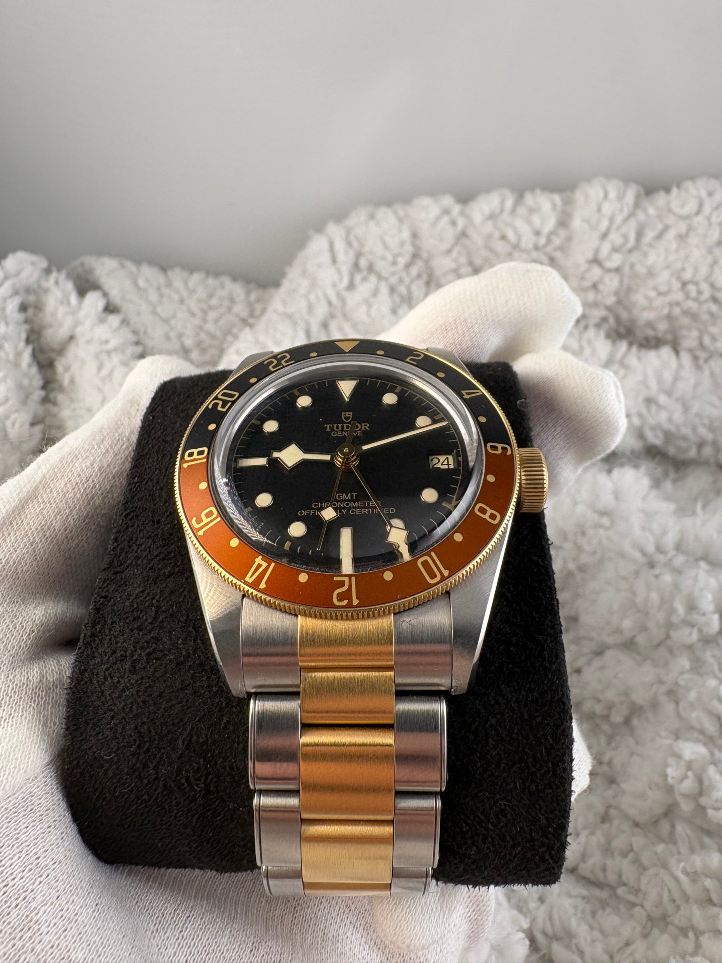 Pre Owned- 2025 Tudor Black Bay GMT "Root Beer" M79833MN