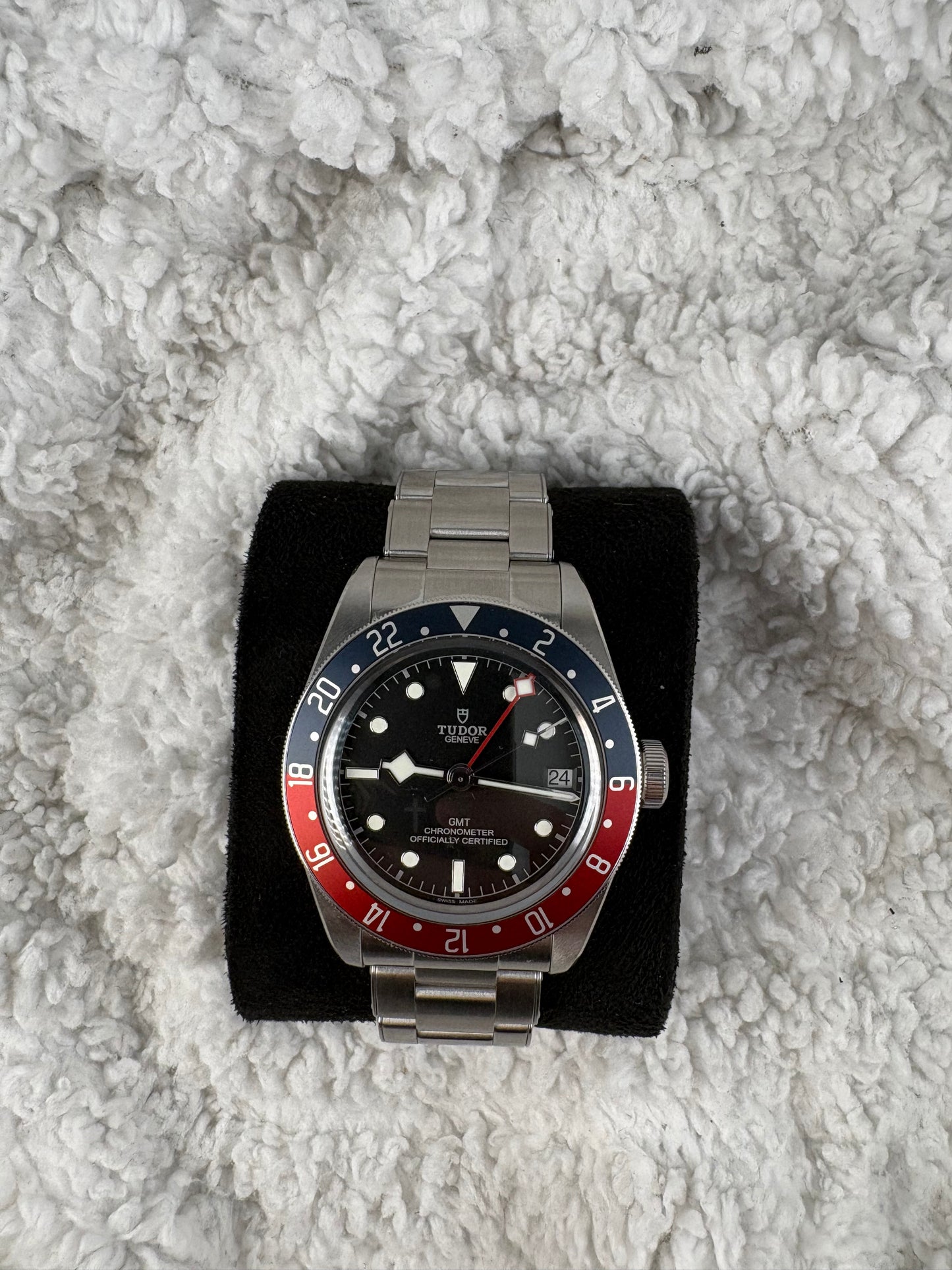Pre-Owned 2025 Tudor Black Bay GMT "Pepsi" – Ref. M79830RB
