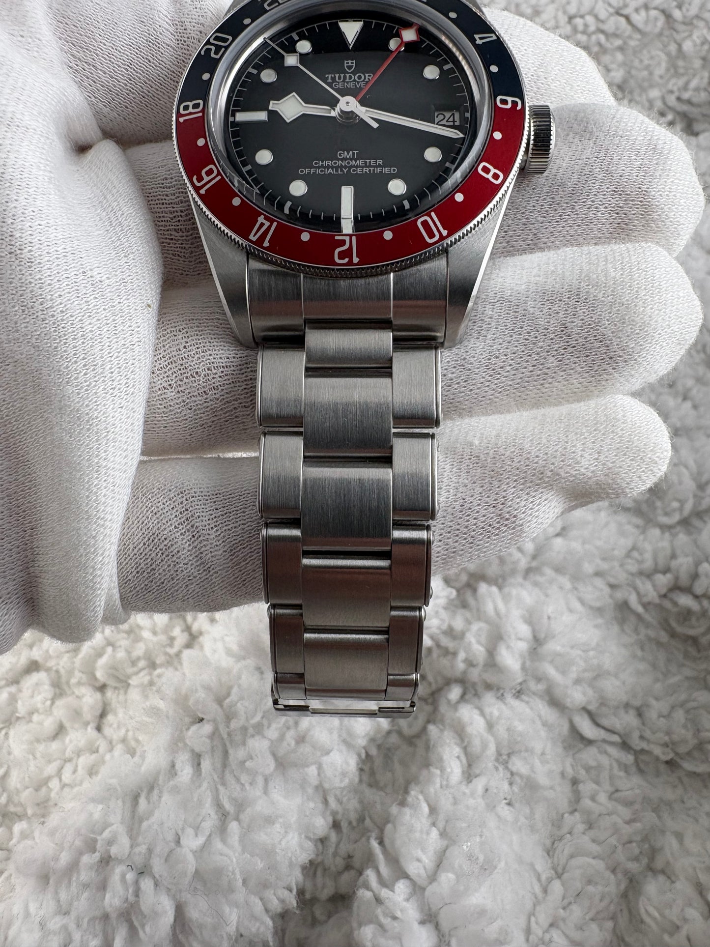Pre-Owned 2025 Tudor Black Bay GMT "Pepsi" – Ref. M79830RB