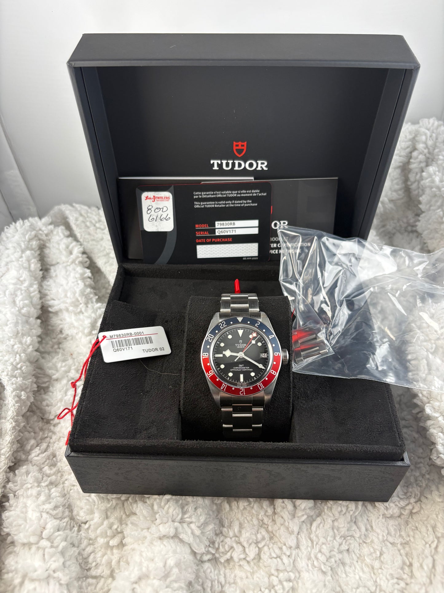 Pre-Owned 2025 Tudor Black Bay GMT "Pepsi" – Ref. M79830RB